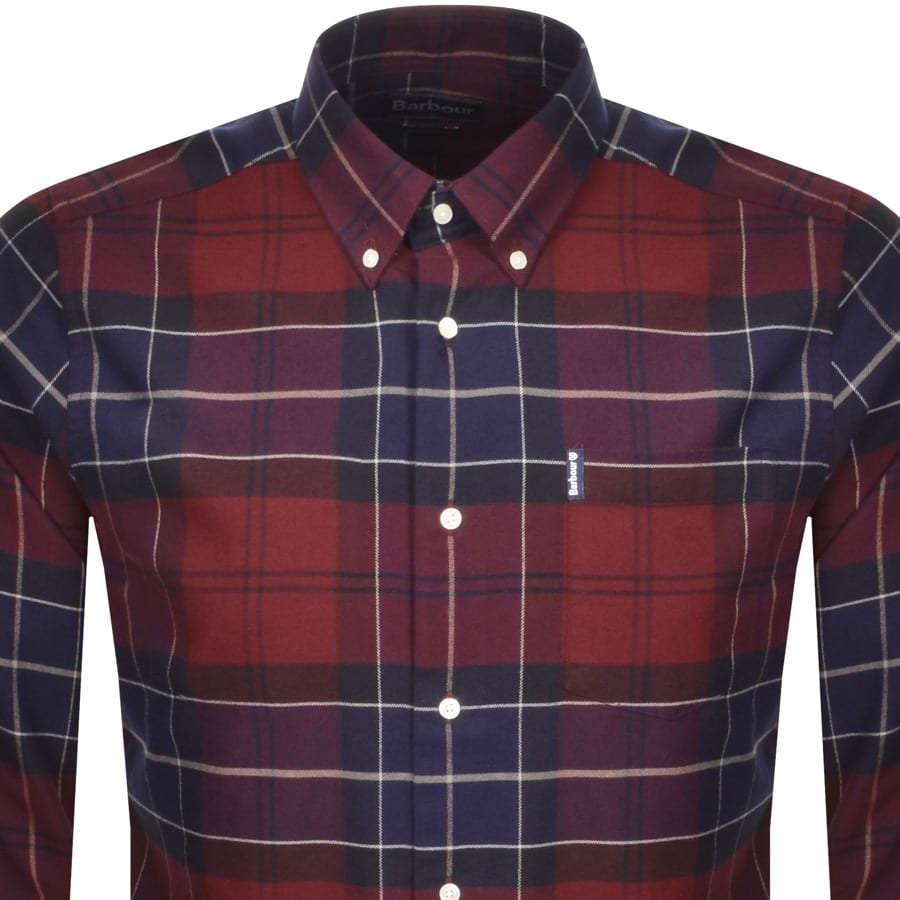 Alternative Image for ProductBarbour Lustleigh Check Shirt Red2
